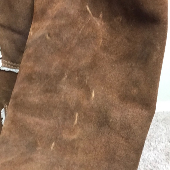 📏 Vintage Winter Suede Coat - Picture 10 of 16